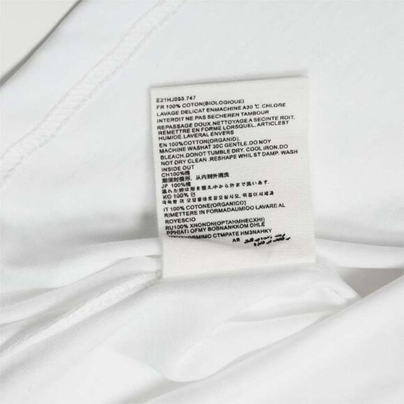 Ami X Nov Limited Love Monkey Pattern White Short Sleeve - Picture 9 of 9